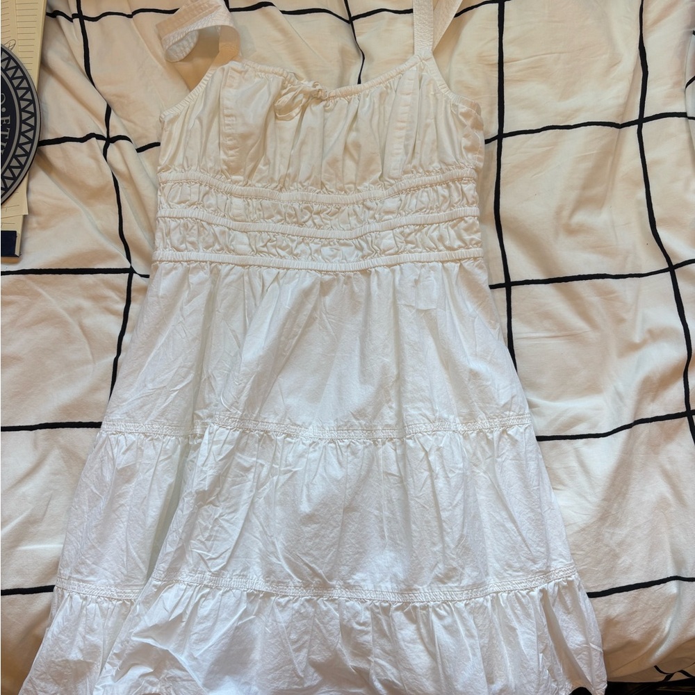 Sunday Best Cream Sleeveless Dress